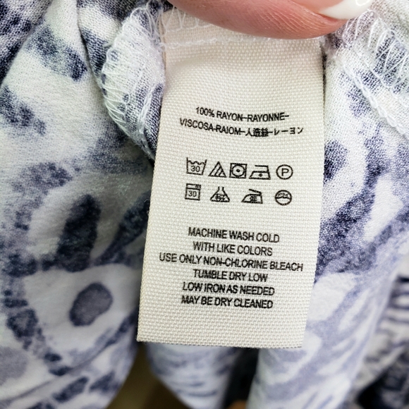 FREE PEOPLE NWOT Beach Day Swing Dress Blue XS - Picture 12 of 12